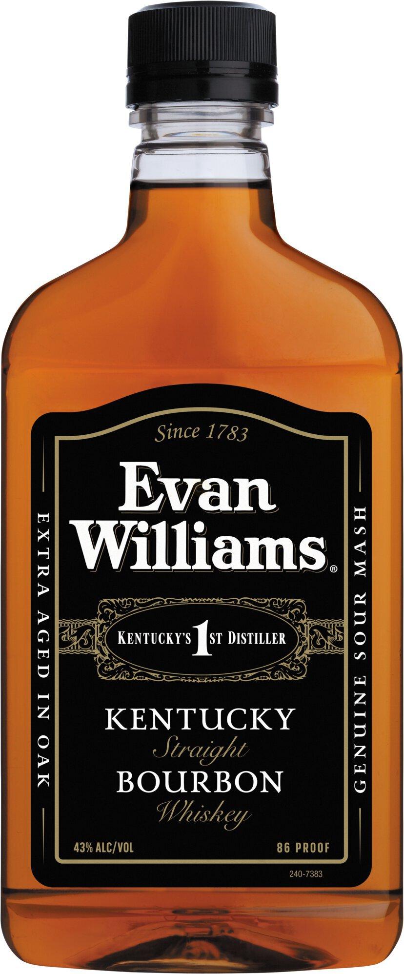 Evan Williams Black Bourbon 375mL