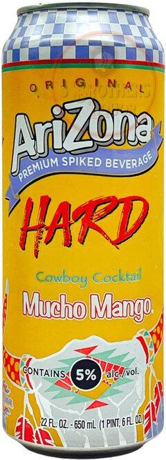 Arizona Hard Mucho Mango 24Oz Can