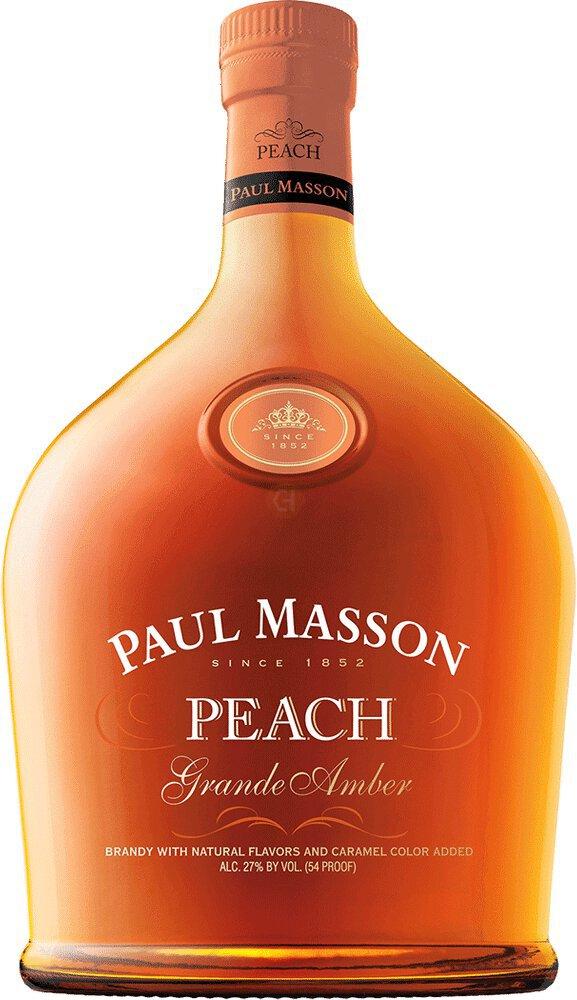 Paul Masson Grande Amber Peach Brandy 750mL