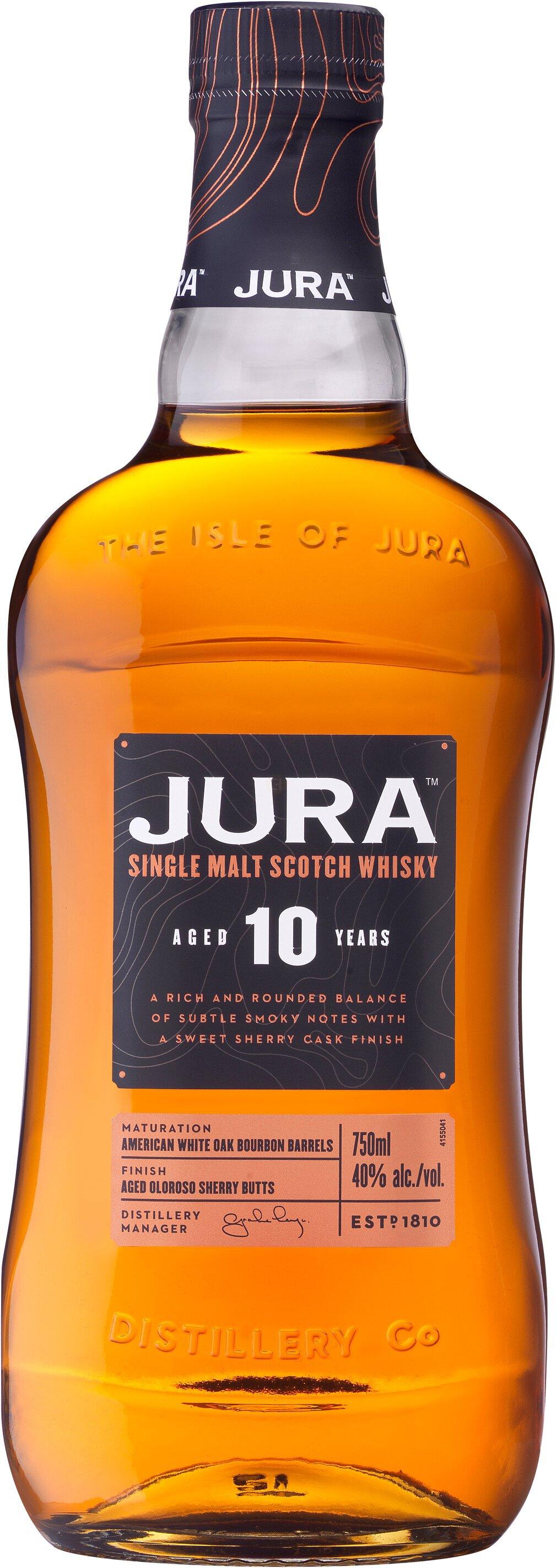 Jura 10 Year Old Single Malt Scotch Whisky