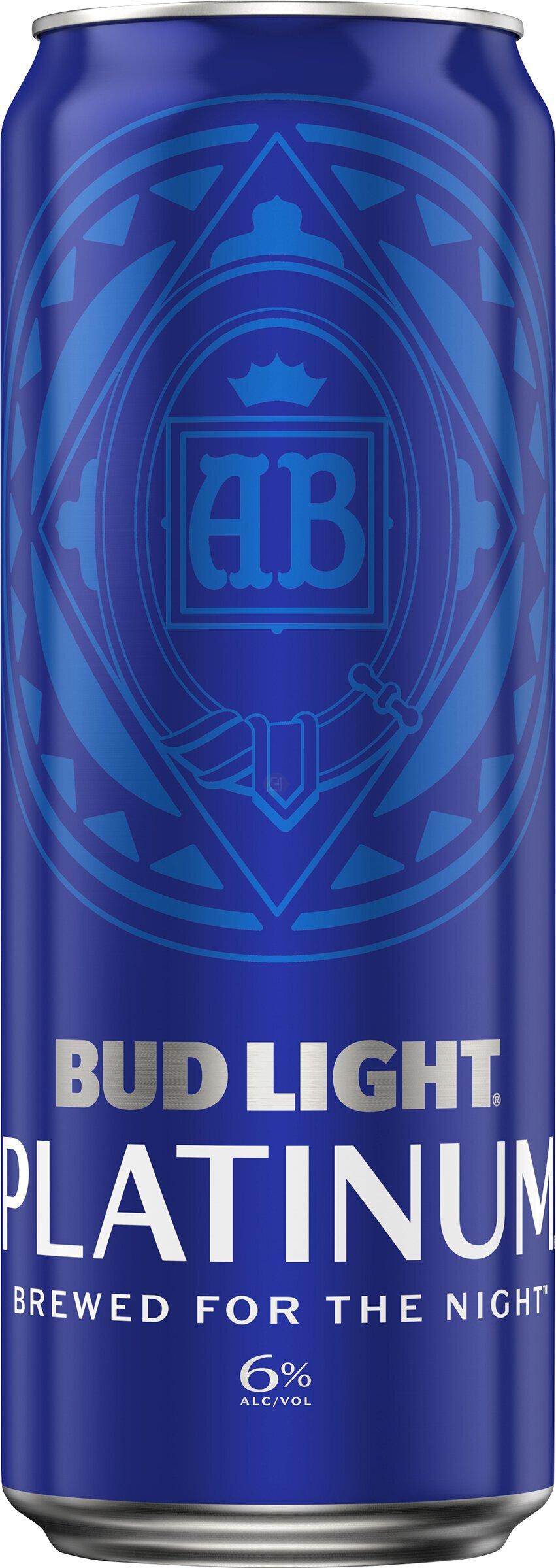 Bud Light Platinum 25oz Can