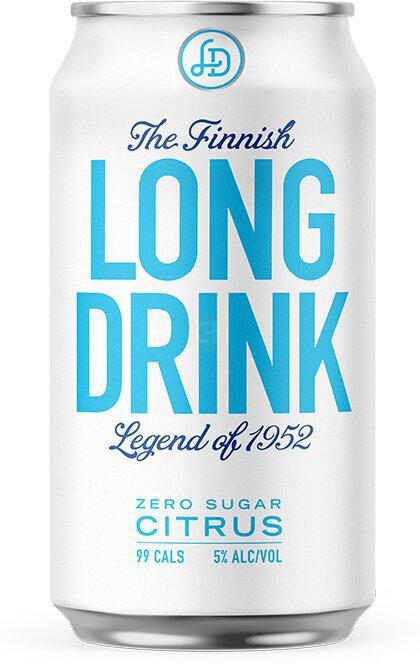Long Drink Zero Sugar Citrus 12PK