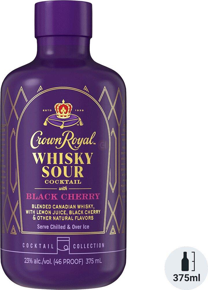 Crown Royal Whiskey Sour Black Cherry