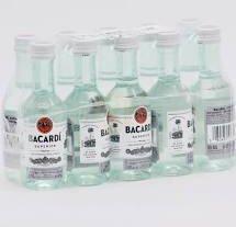 Bacardi Silver Rum 50mL shooter