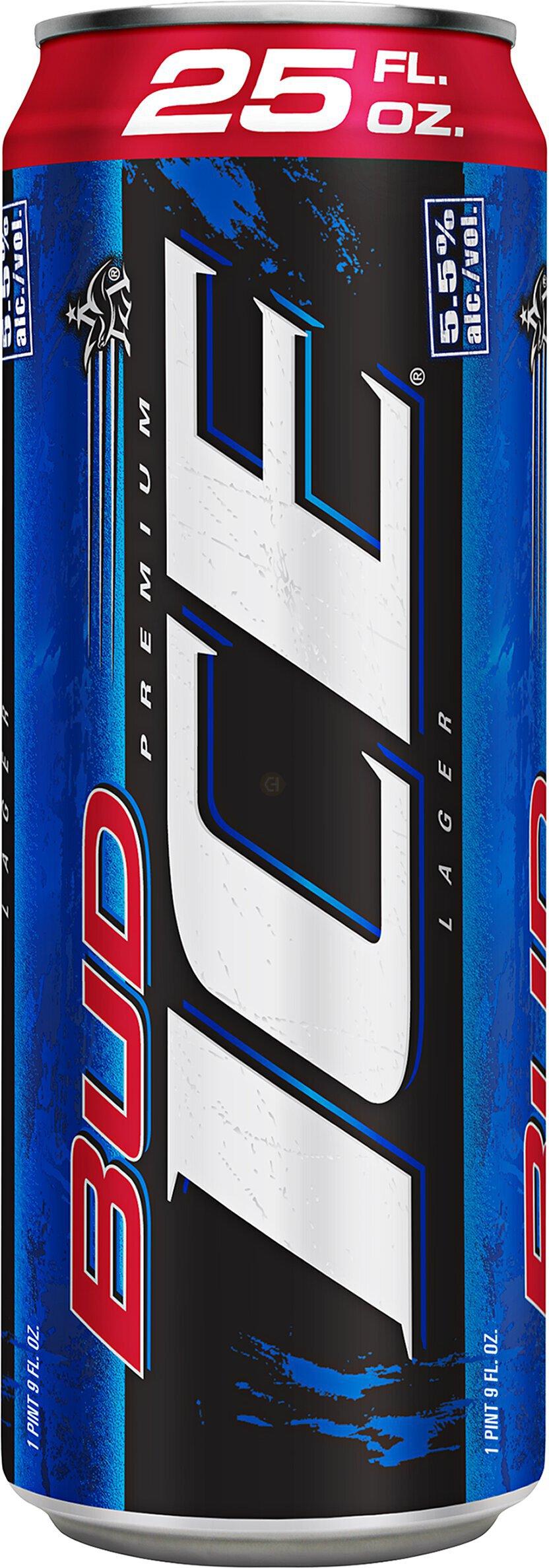 Bud Ice 25Oz Can
