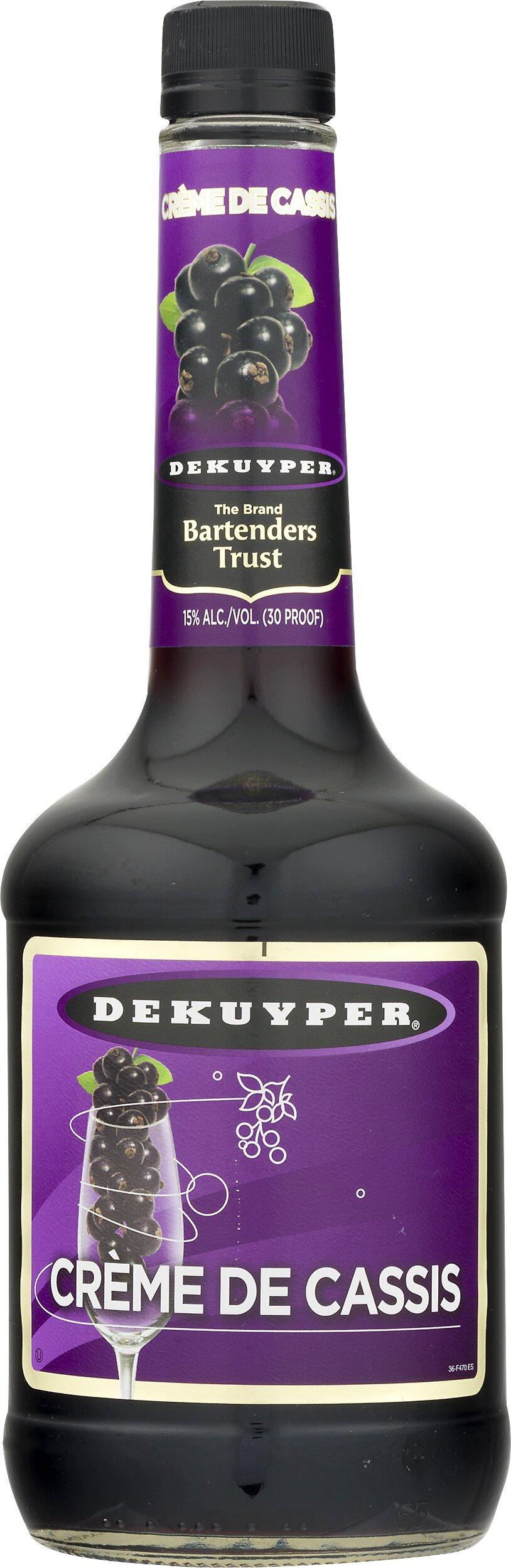 DeKuyper Creme De Cassis Black Currant