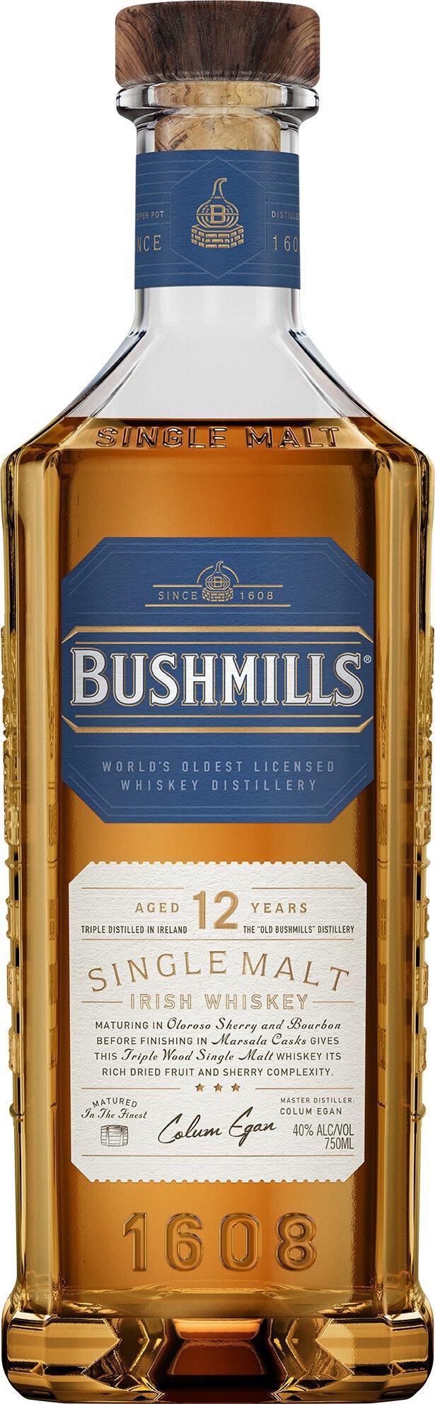 Bushmills Reserve 12 Year Old Single Malt Irish Whiskey 750mL
