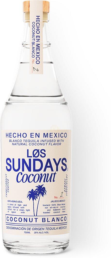 Los Sundays Coconut Blanco Tequila 750mL