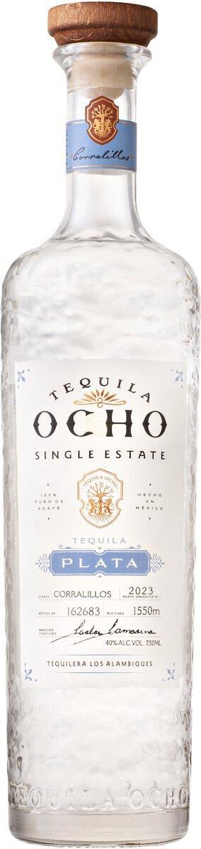 Tequila Ocho Plata 750mL