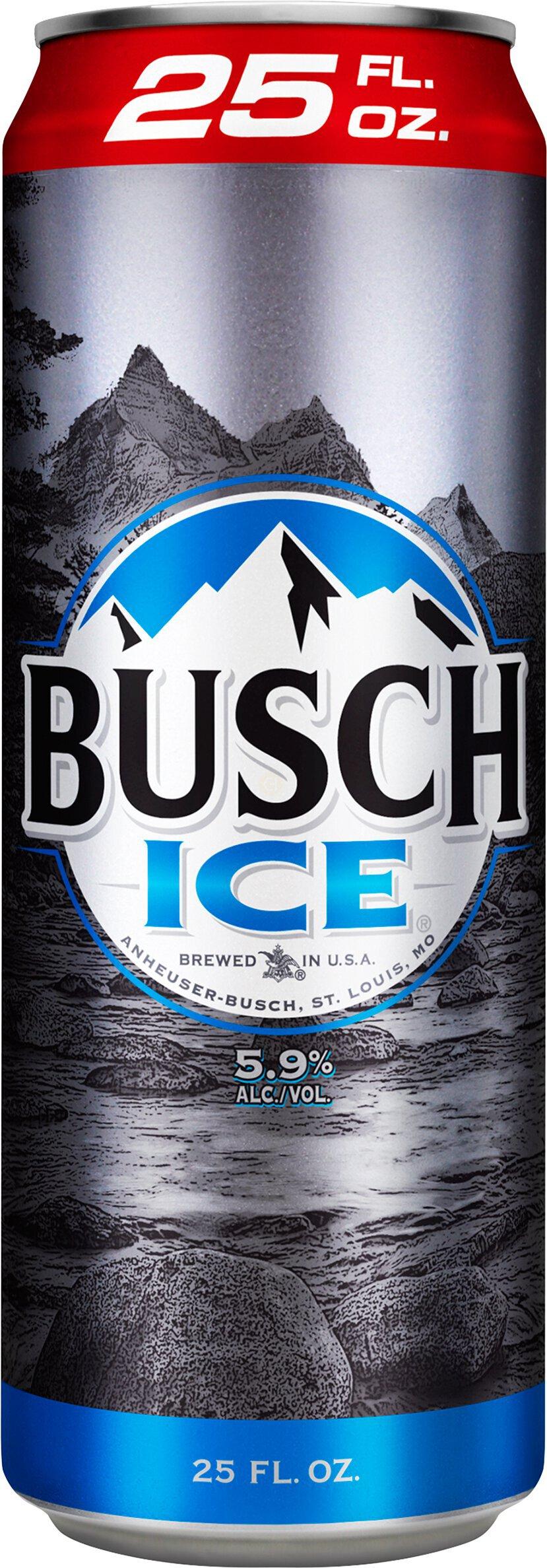 Busch Ice 25oz Can