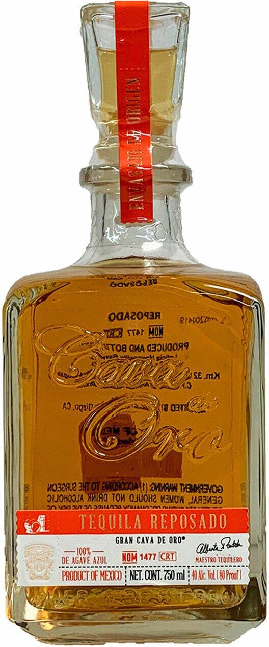 Cava De Oro Reposado Tequila 750mL