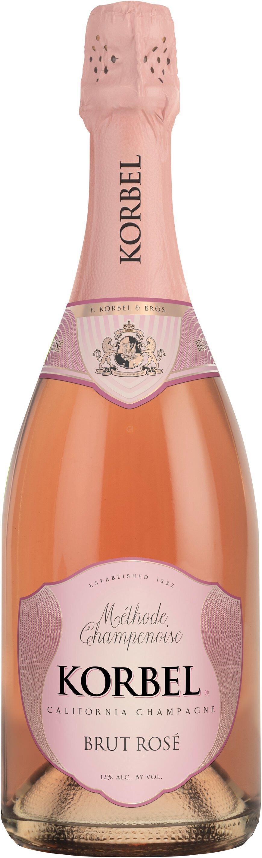 Korbel Brut Rosé California Champagne