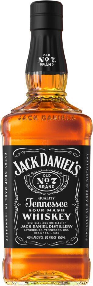 Jack Daniel's Old No. 7 Tennessee Whiskey 750mL