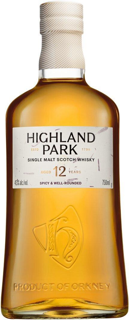 Highland Park 12 Year Old Single Malt Scotch Whisky 750ml
