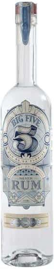 Big 5 Rum Silver Rum 750mL