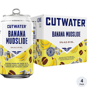 Cutwater Banana Mudslide 4Pk
