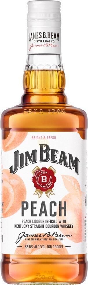 Jim Beam Peach Bourbon 750mL