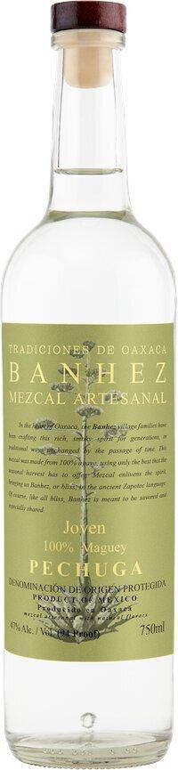 Banhez Mezcal Artesanal Espadin Pechuga 750mL