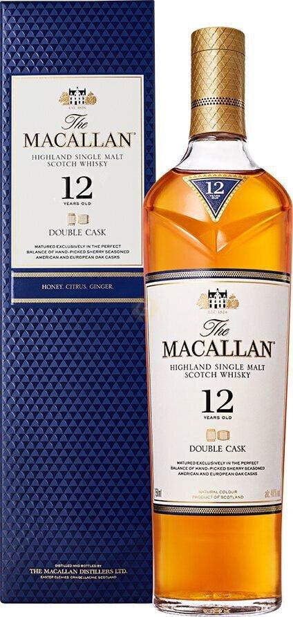The Macallan Double Cask 12 Years Old Single Malt Whisky750ml