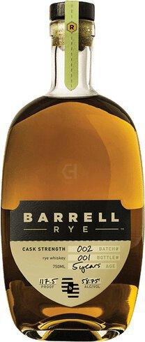 Shortbarrel Rye 101 Small Batch 750mL