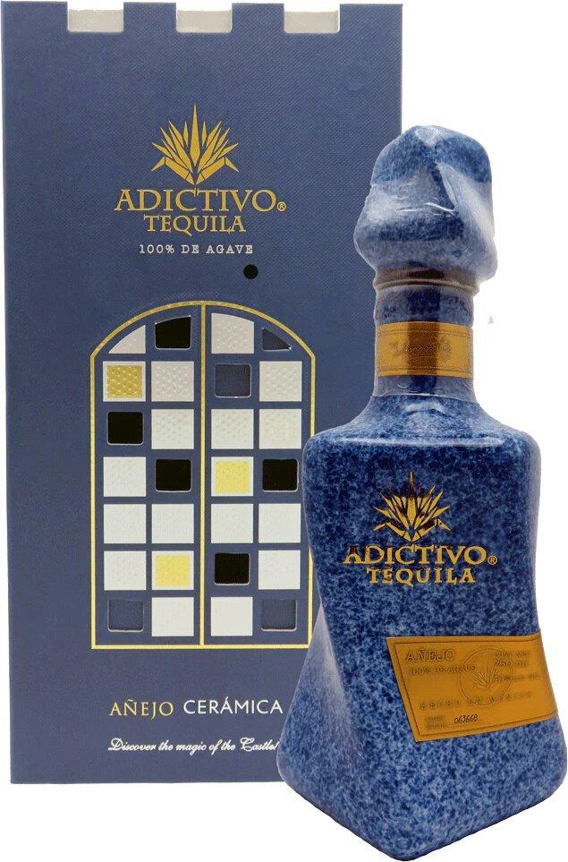 Adictivo Anejo Ceramica Blue Label 750mL