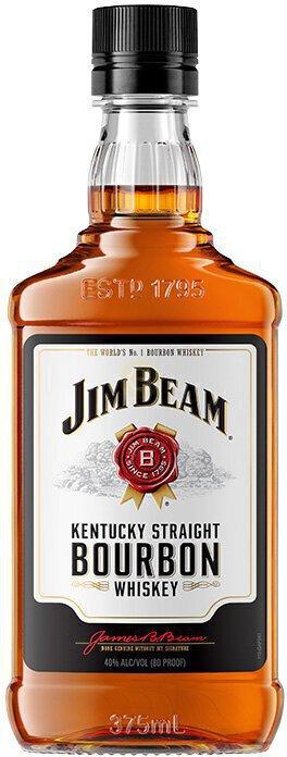 Jim Beam White Label Bourbon 375mL