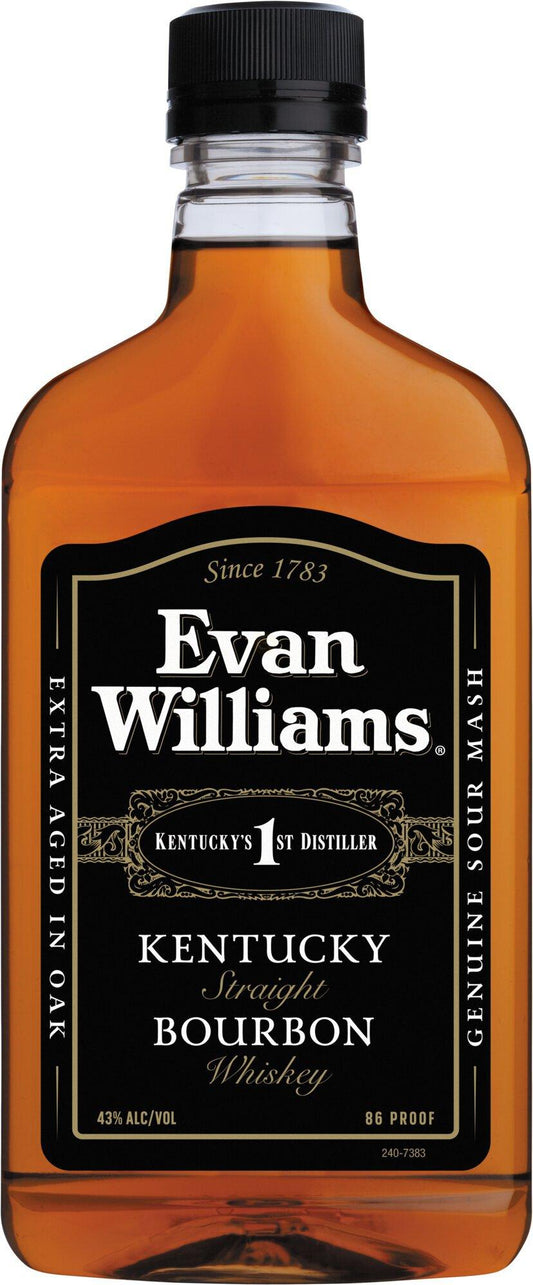 Evan Williams Black Bourbon 375mL