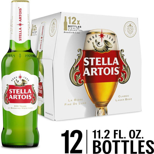 Stella Artois Premium Lager Beer