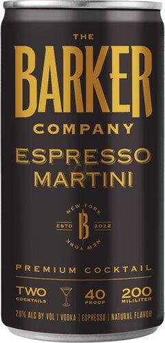 The Barker Company Espresso Martini Cans 200mL