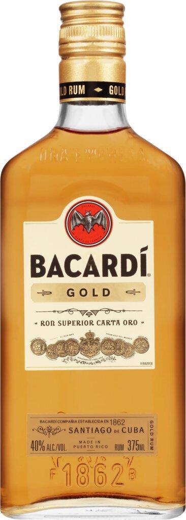 BACARDI Gold Rum 375mL