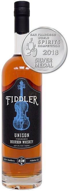 Fiddler Unison Bourbon Whiskey 750mL