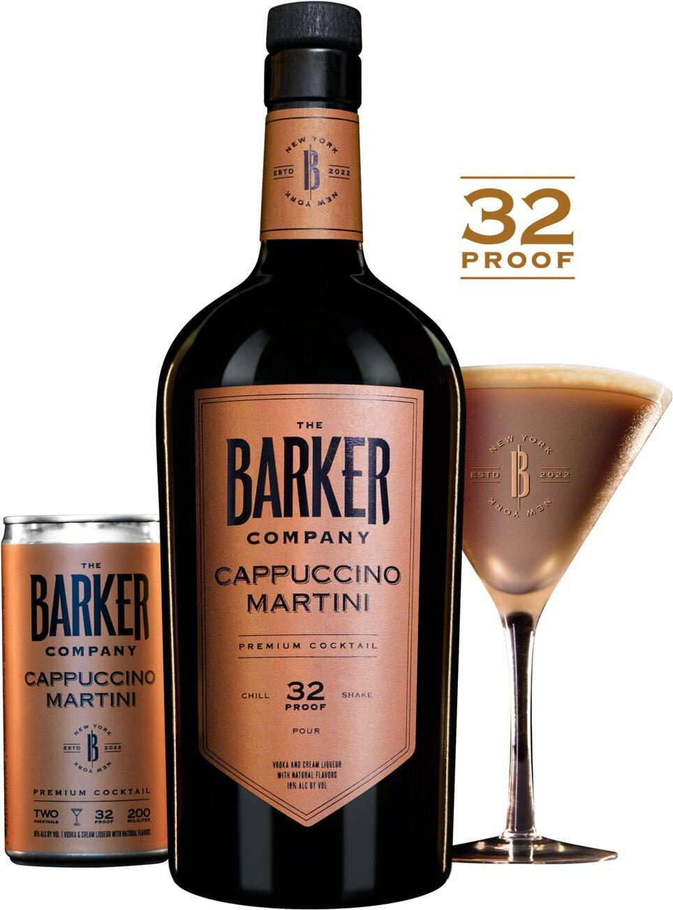 The Barker Company Cappuccino Martini Can 200mL