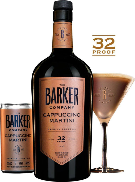 The Barker Company Cappuccino Martini Can 200mL