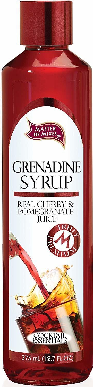Master Of Mixes Grenadine Syrup 375mL
