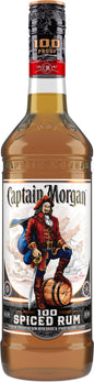 Captain Morgan 100 Proof Cask Spiced Rum 750mL