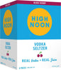 High Noon Black Cherry Vodka Hard Seltzer 4pk