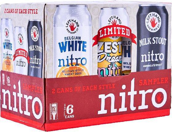 Left Hand Brewing Nitro Sampler 6pk