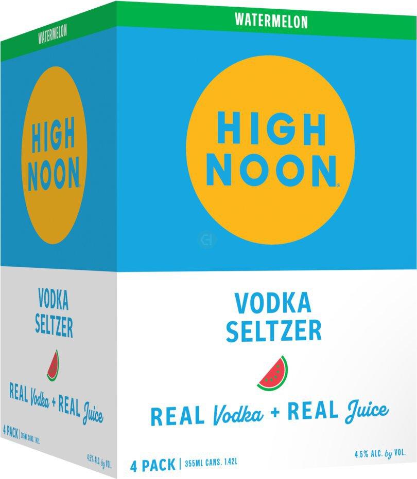 High Noon Watermelon Vodka Hard Seltzer