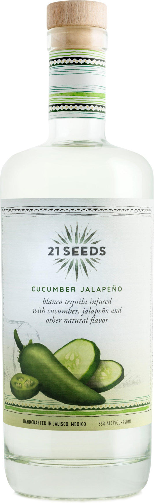21 Seeds Cucumber Jalapeno Tequila 750mL