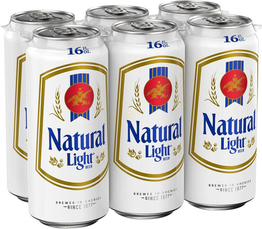 Natural Light 16oz 6PK