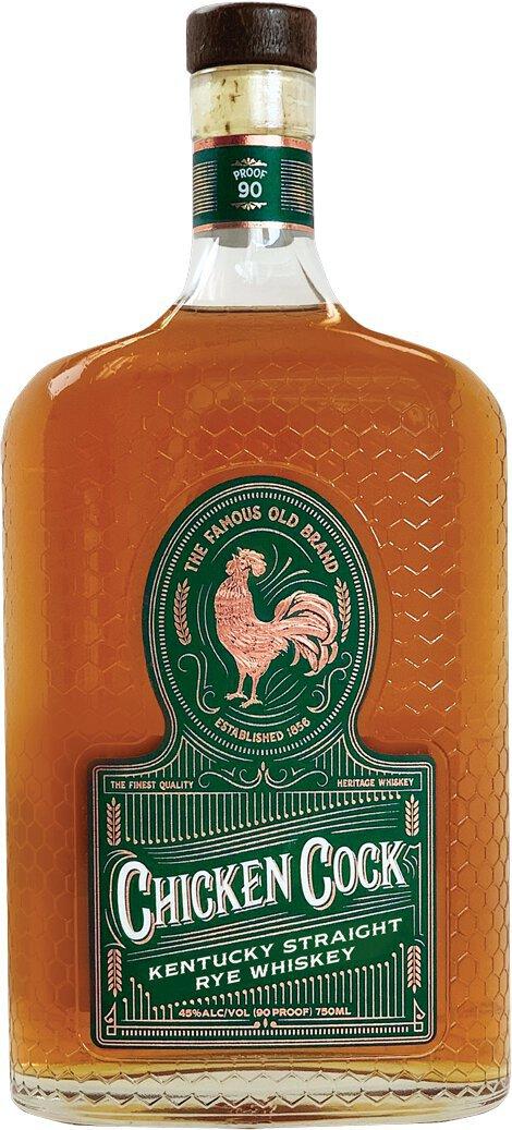 Chicken Cock Kentucky Straight Rye Whiskey 750mL
