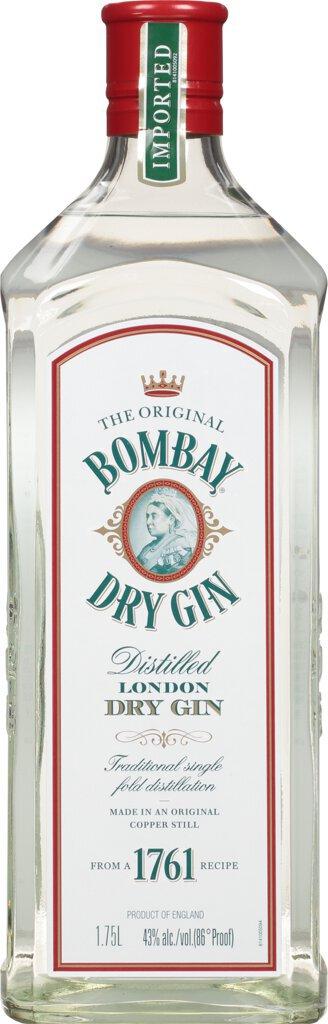 Bombay Distilled London Dry Gin 1.75L
