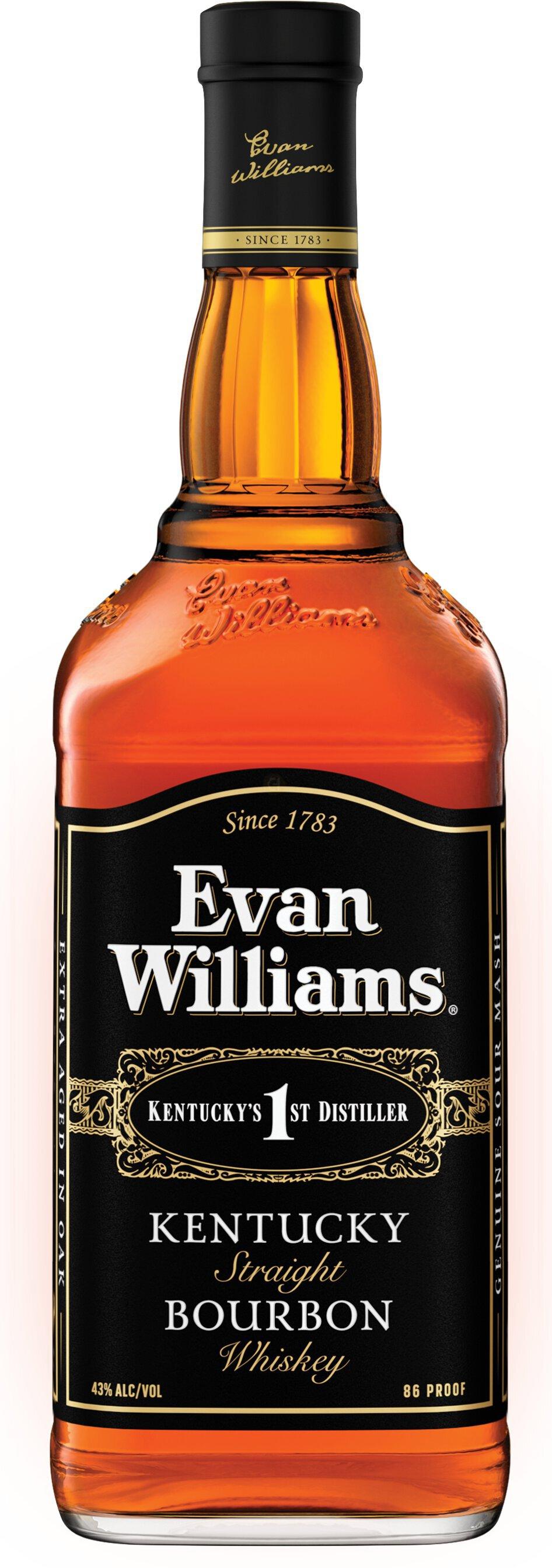 Evan Williams Black Bourbon 1L
