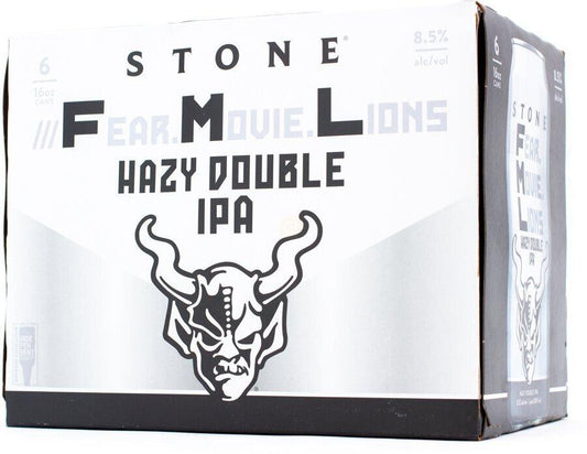 Stone Brewing Fear Movie Lions Unfiltered DIPA Cans 6PK