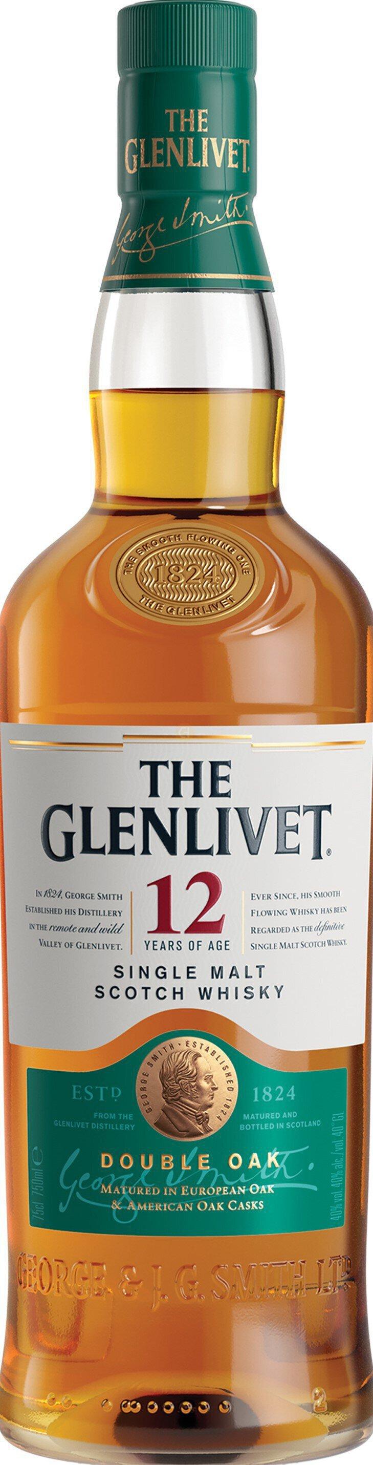 Glenlivet 12yr Single Malt Scotch 750mL