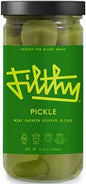 Filthy Cocktail Pickle Stuffed Olive Garnish