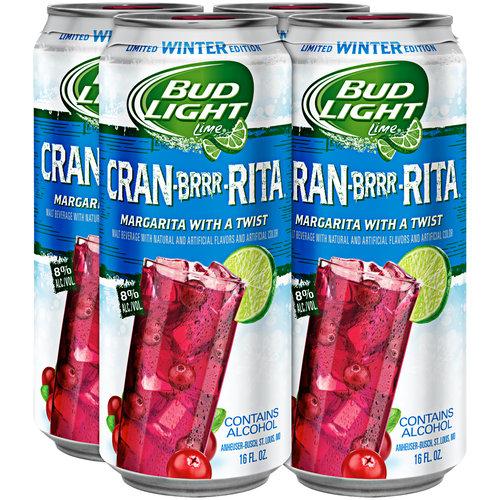 Bud Light Cranberry Rita 16oz 4PK