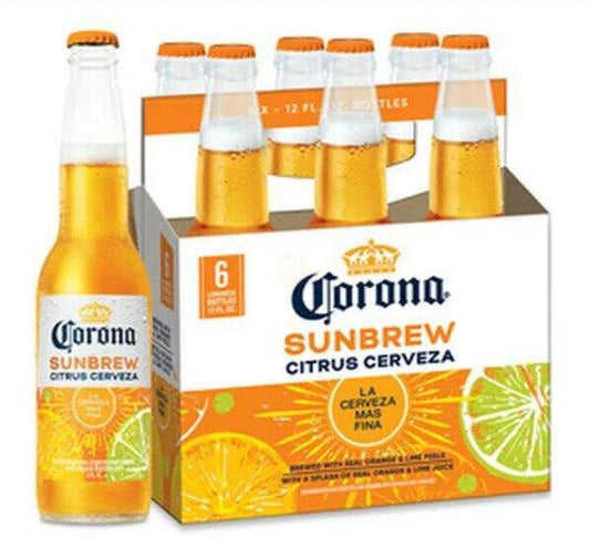 Corona Sunbrew Citrus Cerveza 6pk bottles