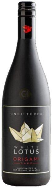 Origami Sake White Lotus Unfiltered Sake