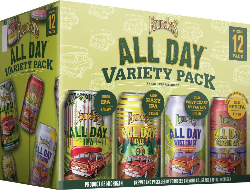 Founders All Day Variety Pack 12PK